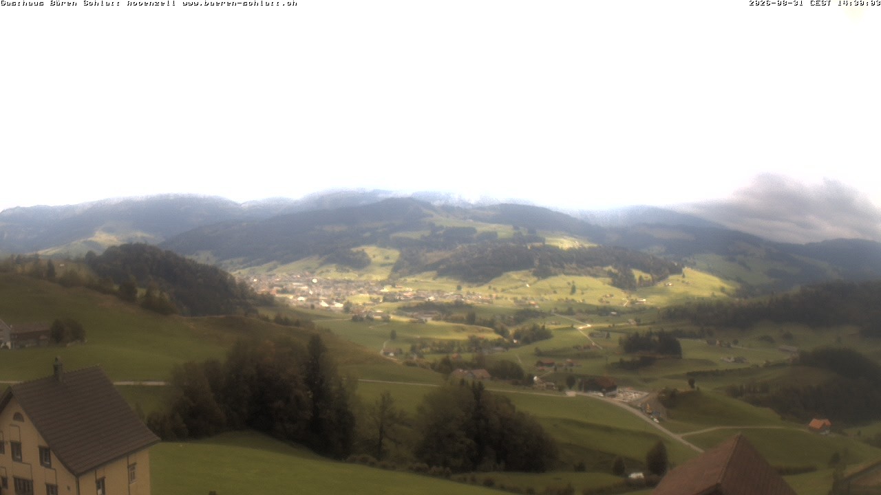 Archiv Foto Webcam Panoramablick über Appenzell