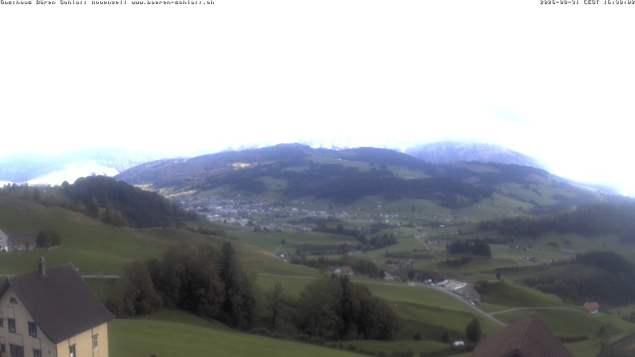 Archiv Foto Webcam Panoramablick über Appenzell