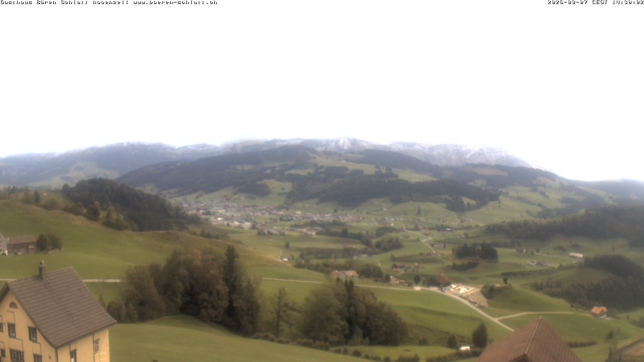 Archiv Foto Webcam Panoramablick über Appenzell
