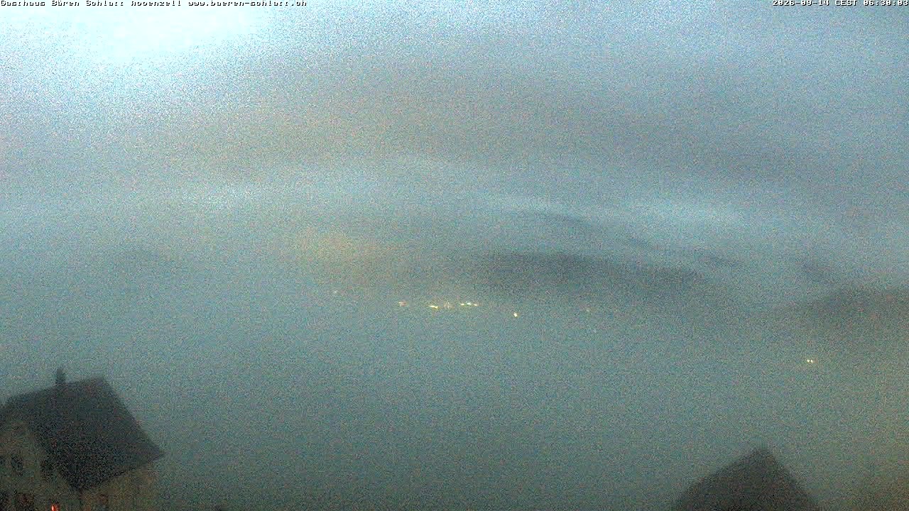 Archiv Foto Webcam Panoramablick über Appenzell