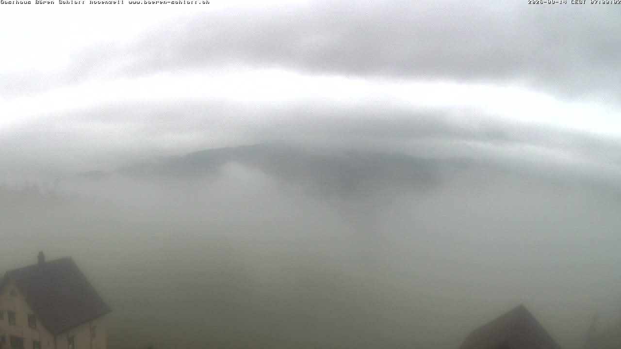 Archiv Foto Webcam Panoramablick über Appenzell