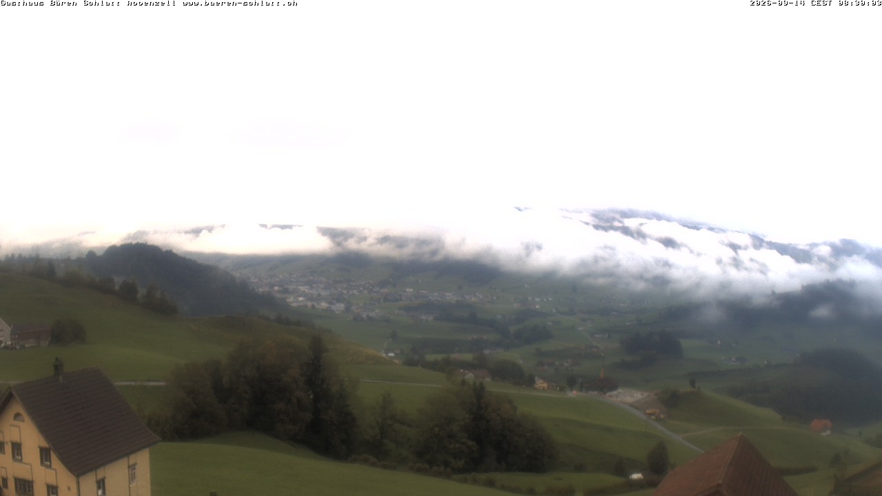 Archiv Foto Webcam Panoramablick über Appenzell