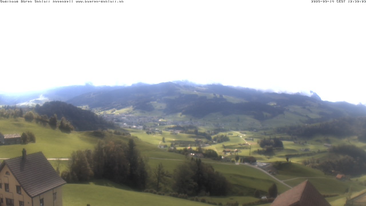 Archiv Foto Webcam Panoramablick über Appenzell