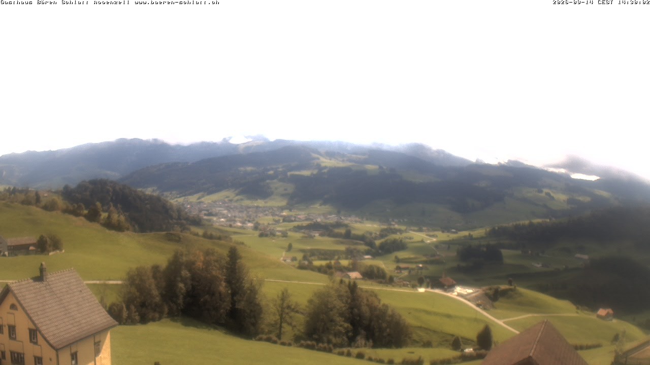 Archiv Foto Webcam Panoramablick über Appenzell