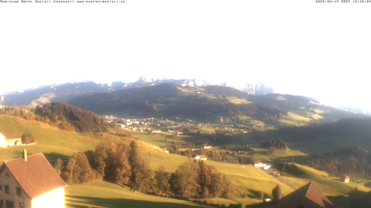 Archiv Foto Webcam Panoramablick über Appenzell