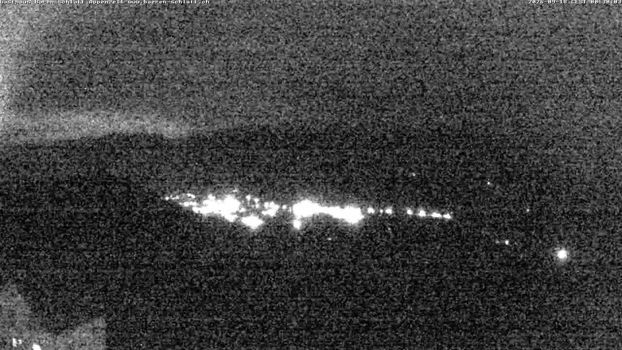 Archiv Foto Webcam Panoramablick über Appenzell