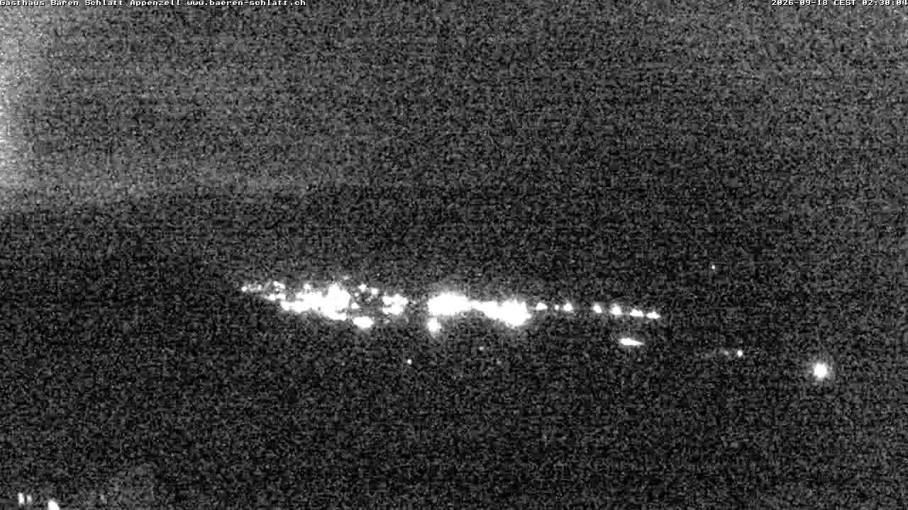 Archiv Foto Webcam Panoramablick über Appenzell