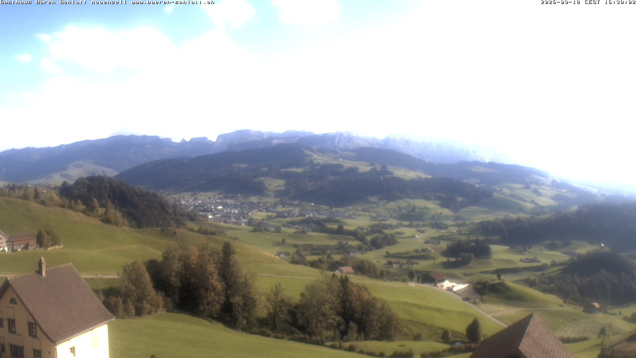 Archiv Foto Webcam Panoramablick über Appenzell