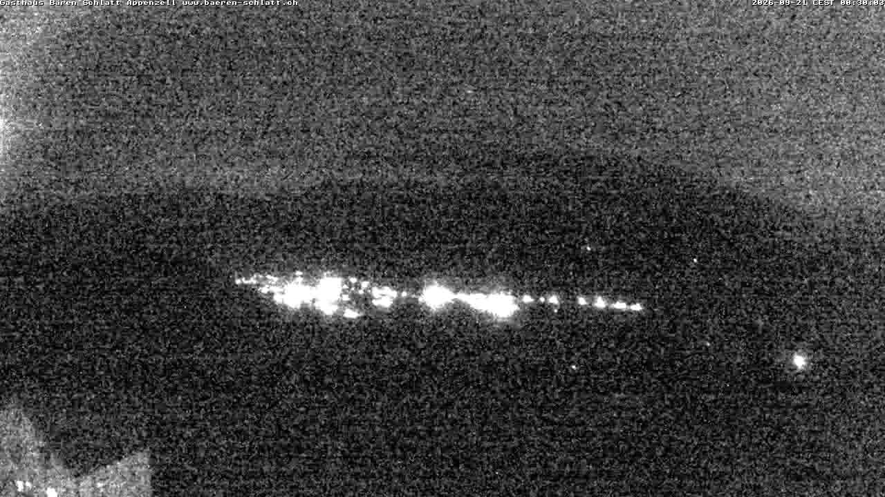 Archiv Foto Webcam Panoramablick über Appenzell