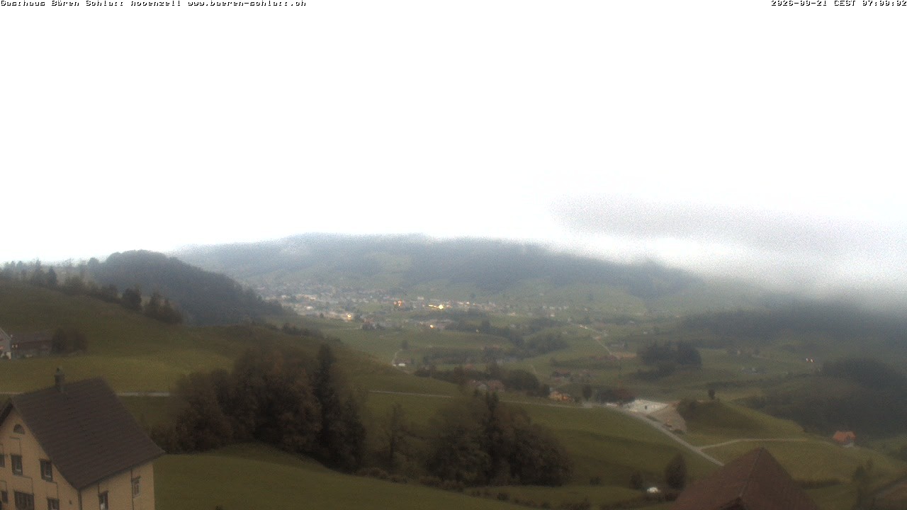 Archiv Foto Webcam Panoramablick über Appenzell