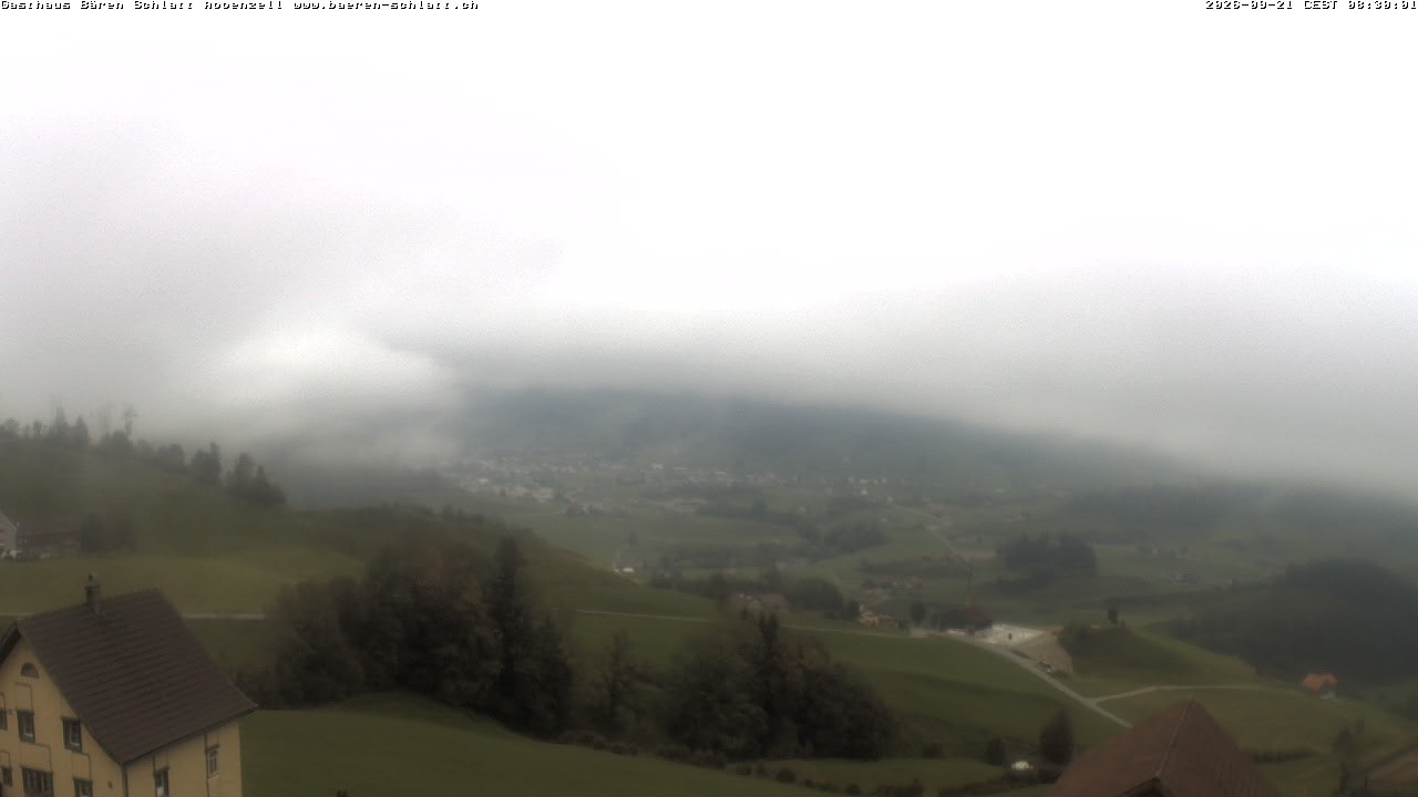 Archiv Foto Webcam Panoramablick über Appenzell