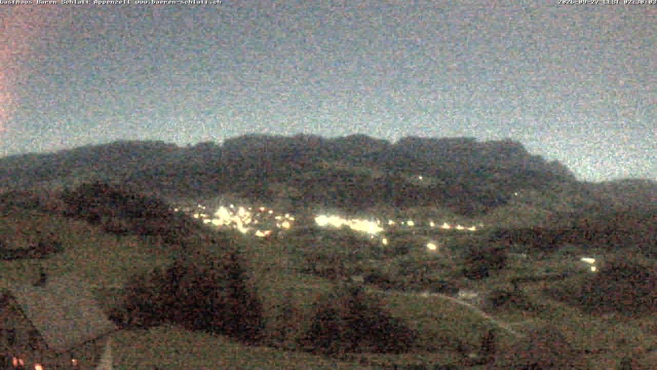Archived image Webcam Appenzell in Switzerland
