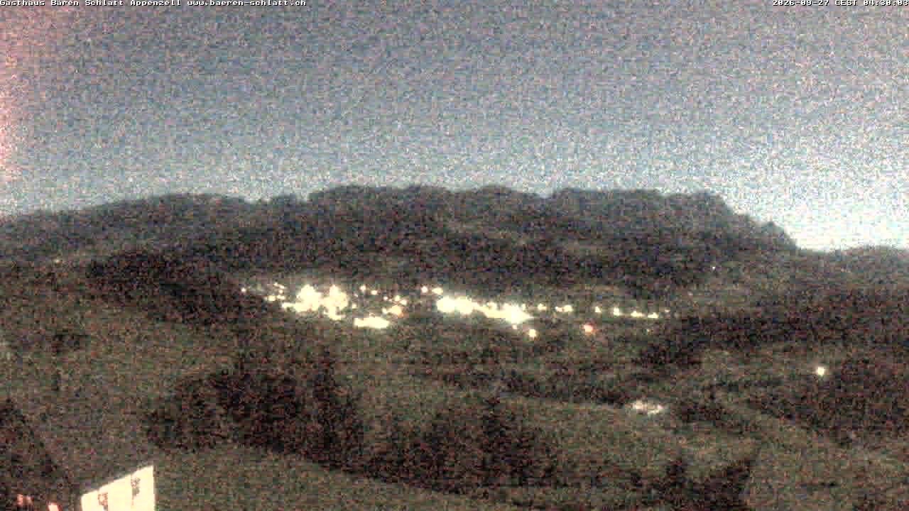 Archived image Webcam Appenzell in Switzerland