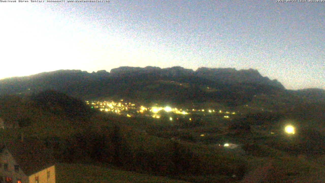 Archiv Foto Webcam Panoramablick über Appenzell