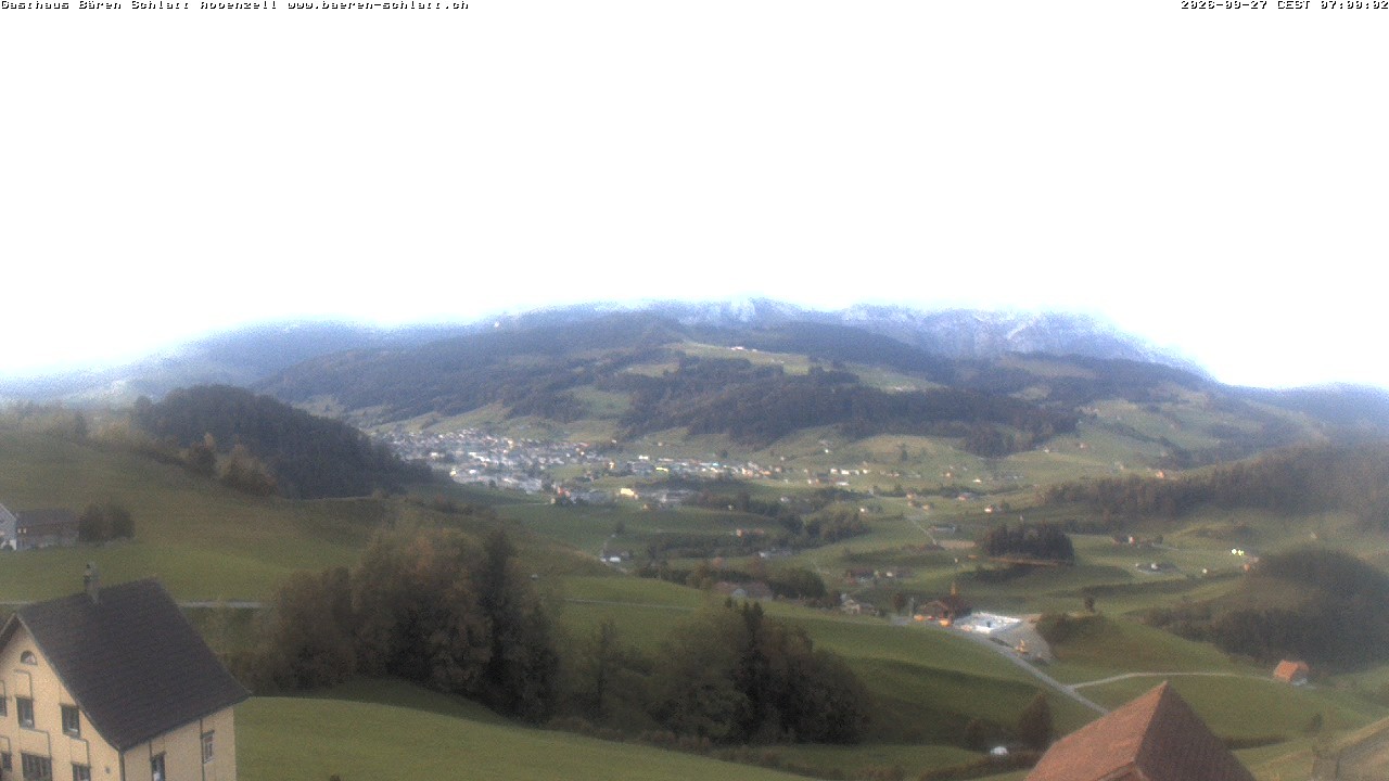Archiv Foto Webcam Panoramablick über Appenzell