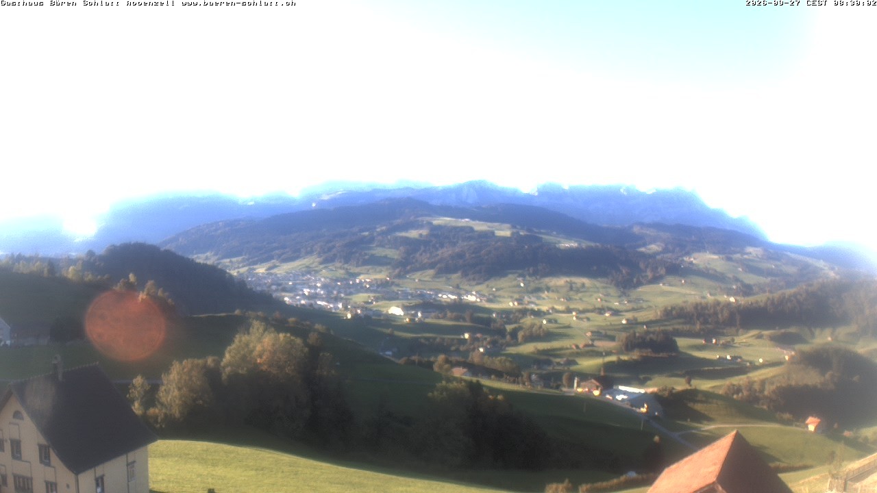 Archiv Foto Webcam Panoramablick über Appenzell