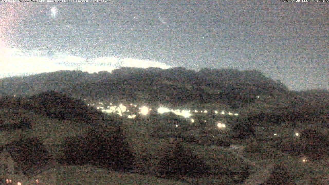 Archiv Foto Webcam Panoramablick über Appenzell