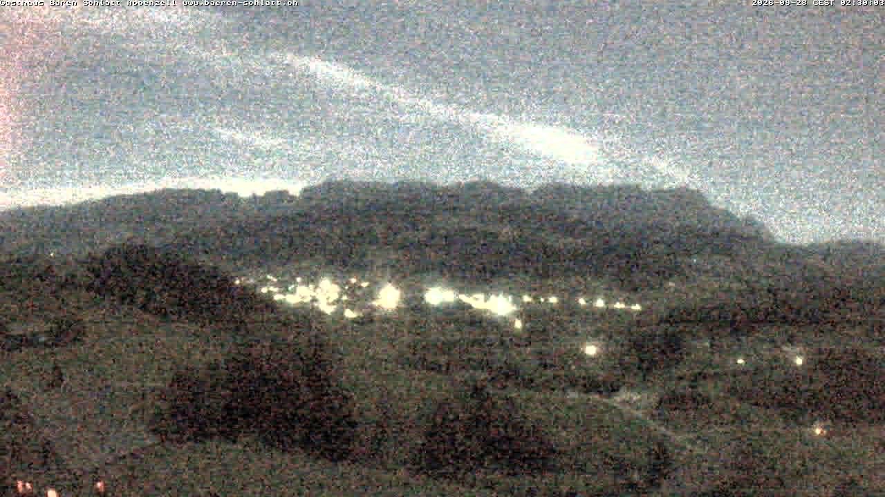 Archiv Foto Webcam Panoramablick über Appenzell