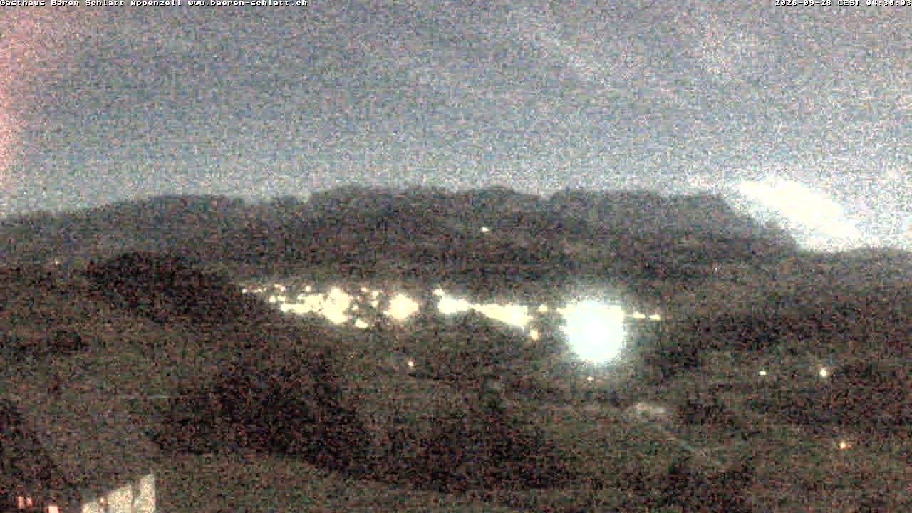 Archiv Foto Webcam Panoramablick über Appenzell