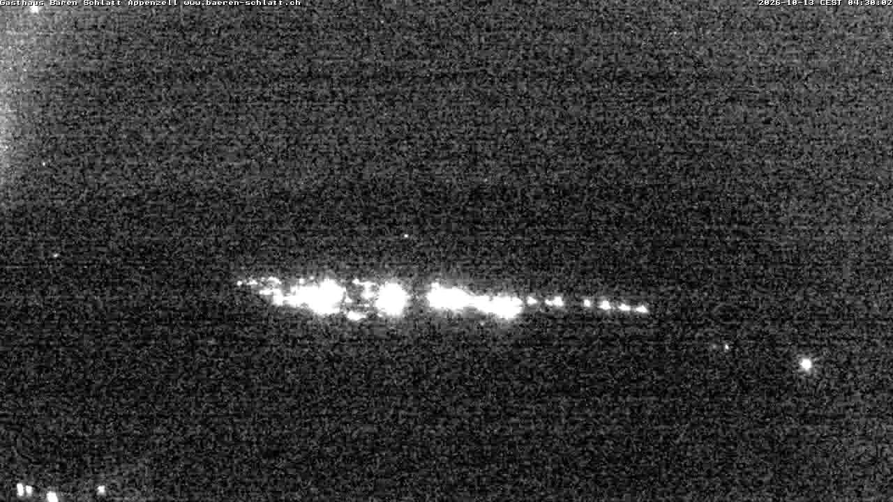 Archived image Webcam Appenzell in Switzerland