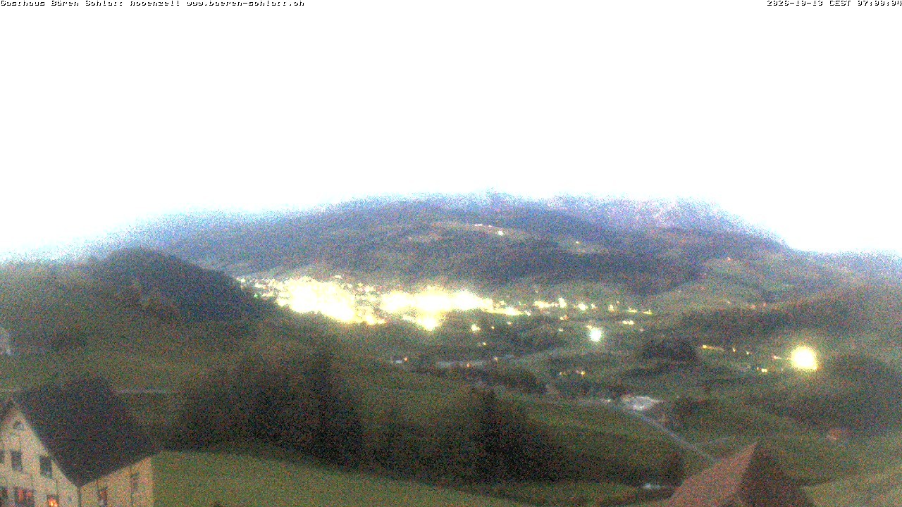 Archived image Webcam Appenzell in Switzerland
