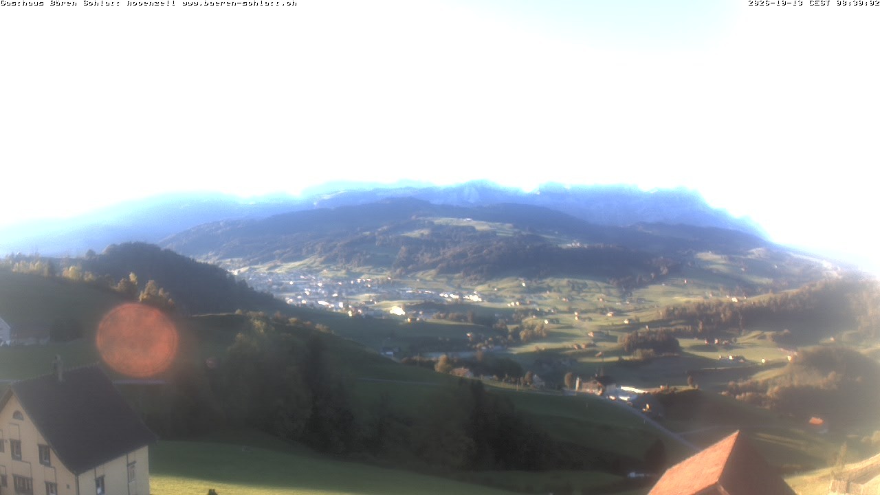 Archived image Webcam Appenzell in Switzerland