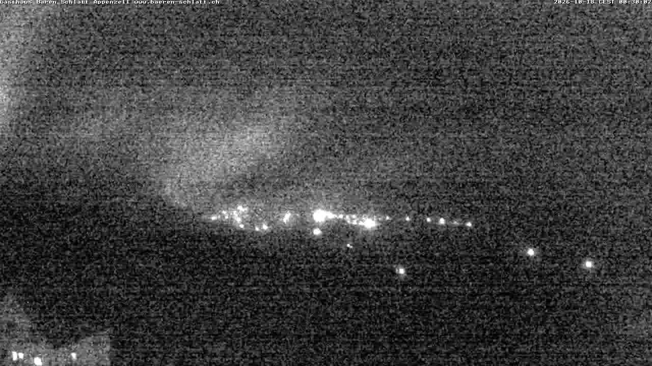 Archiv Foto Webcam Panoramablick über Appenzell