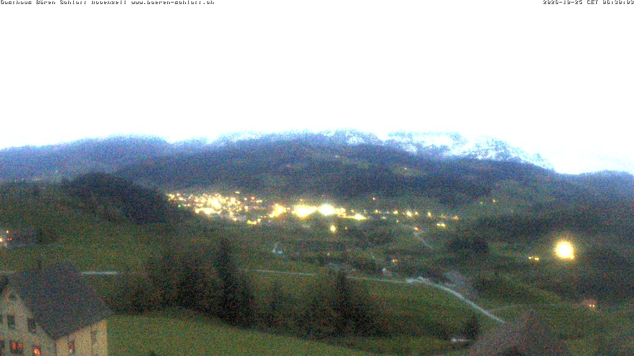 Archiv Foto Webcam Panoramablick über Appenzell