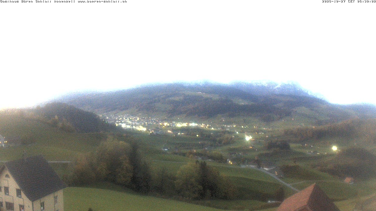 Archiv Foto Webcam Panoramablick über Appenzell