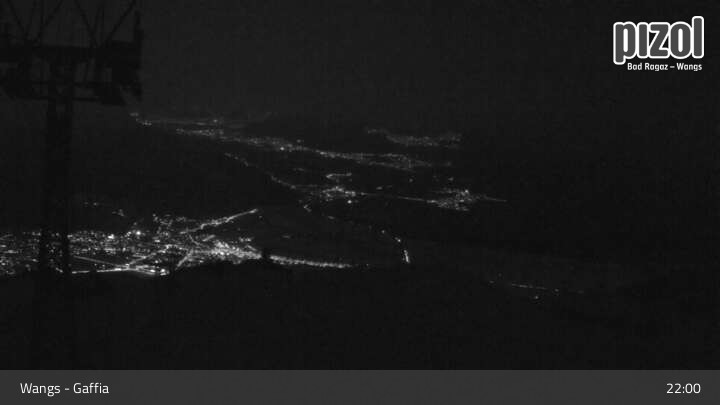 Archiv Foto Webcam Gaffia Bergstation, Wangs in der Ostschweiz