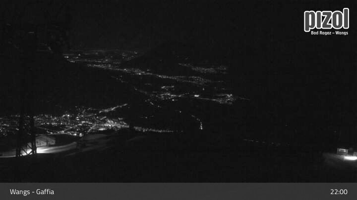 Archiv Foto Webcam Gaffia Bergstation, Wangs in der Ostschweiz