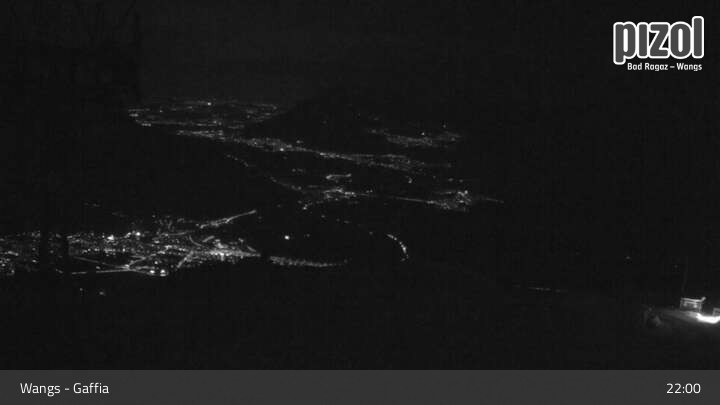 Archiv Foto Webcam Gaffia Bergstation, Wangs in der Ostschweiz