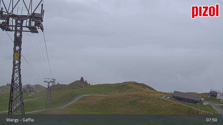 Archiv Foto Webcam Gaffia Bergstation, Wangs in der Ostschweiz