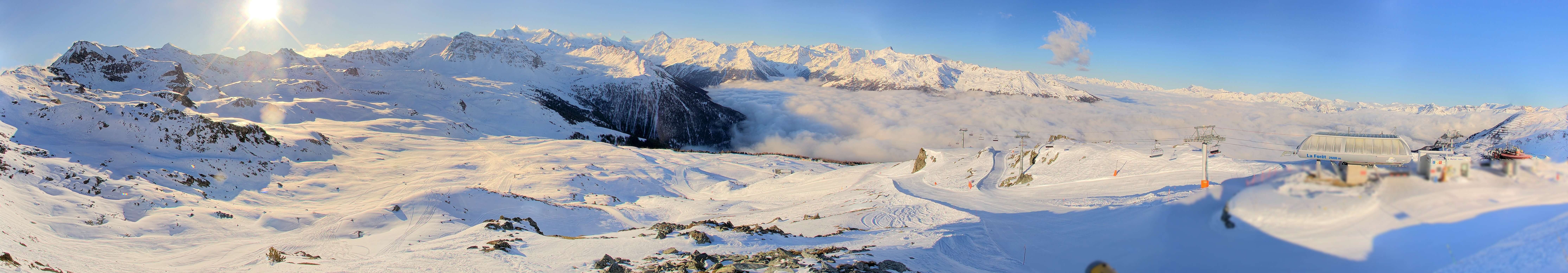 Archiv Foto Webcam St Luc Chandolin, Sorebois