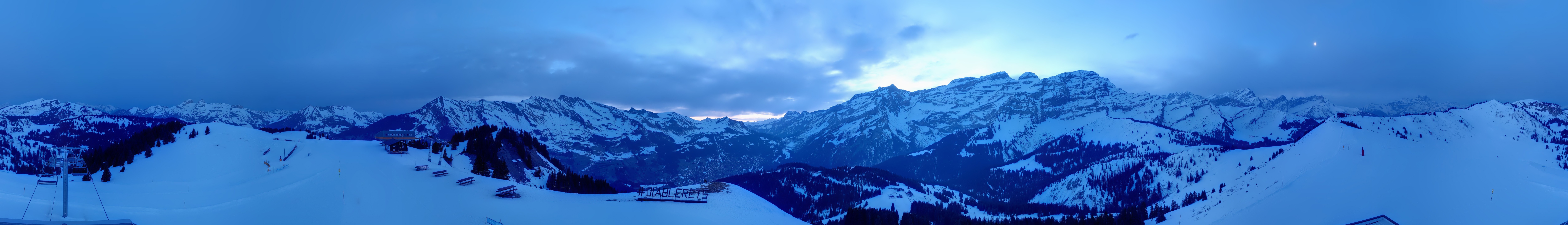 Archiv Foto Webcam Chaux Ronde Bergstation