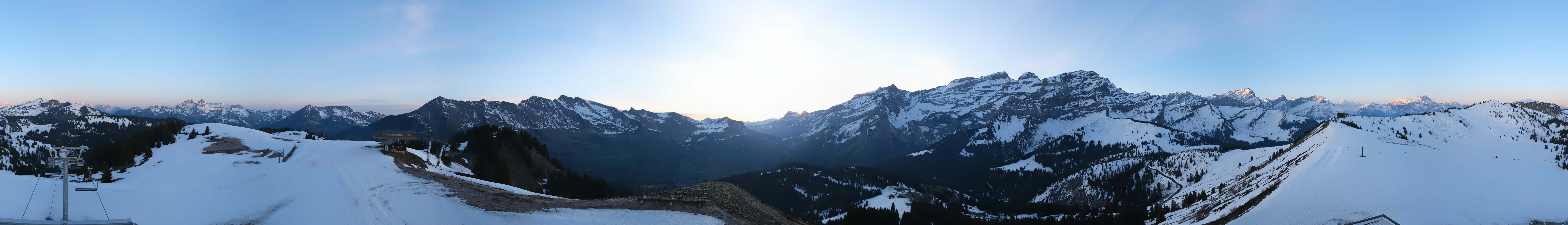 Archiv Foto Webcam Chaux Ronde Bergstation