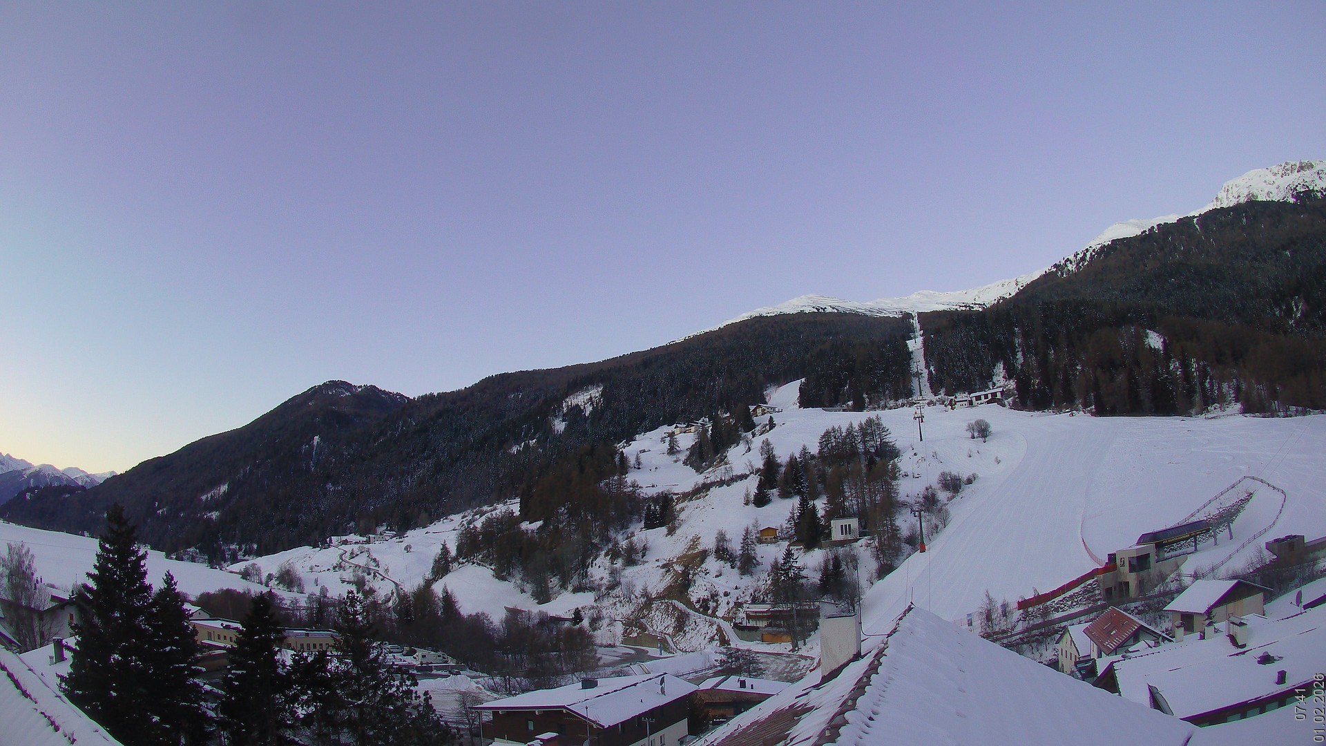 Archiv Foto Webcam St. Valentin im Vinschgau