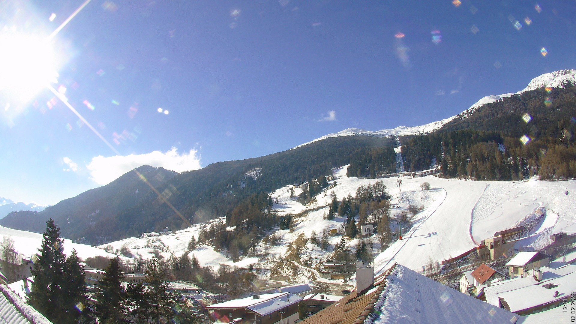 Archiv Foto Webcam St. Valentin im Vinschgau