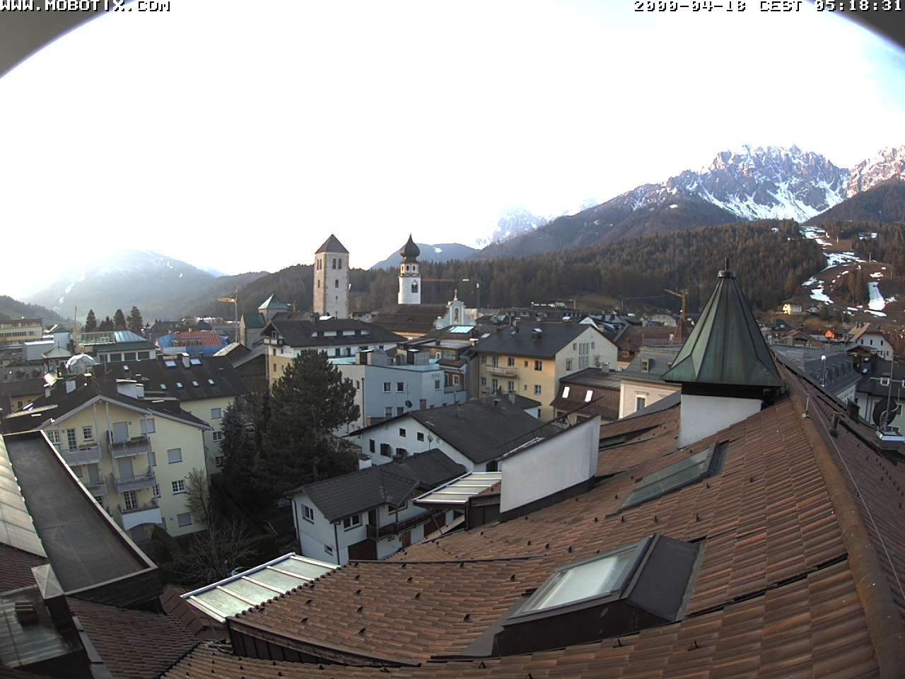 Archiv Foto Webcam San Candido