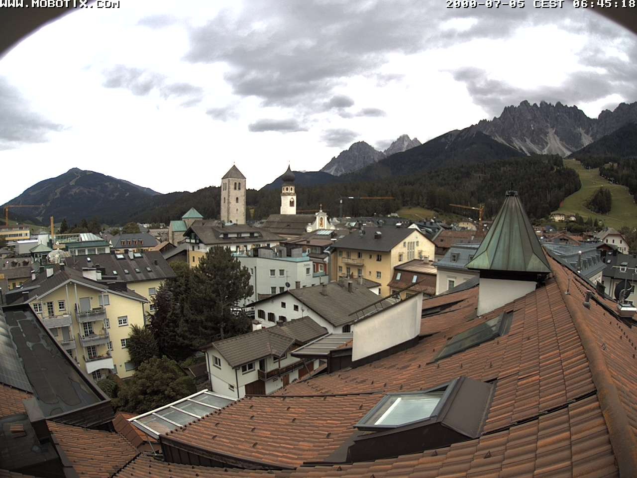 Archiv Foto Webcam San Candido
