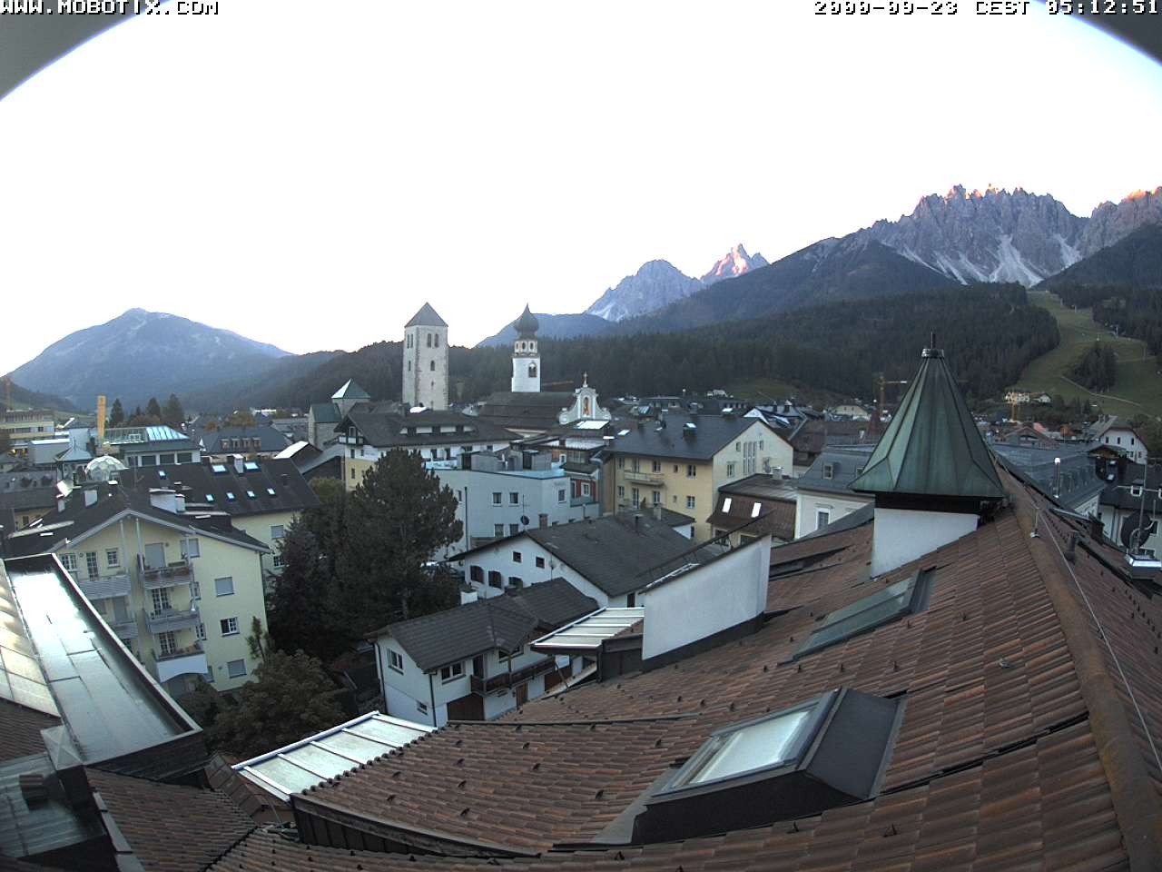 Archiv Foto Webcam San Candido