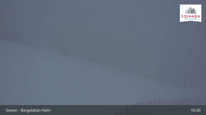 Archiv Foto Webcam Helm Plateau in den Sextner Dolomiten