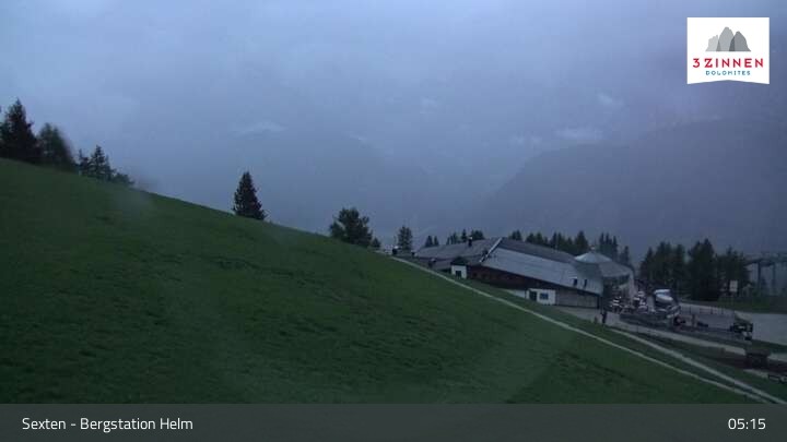Archiv Foto Webcam Helm Plateau in den Sextner Dolomiten