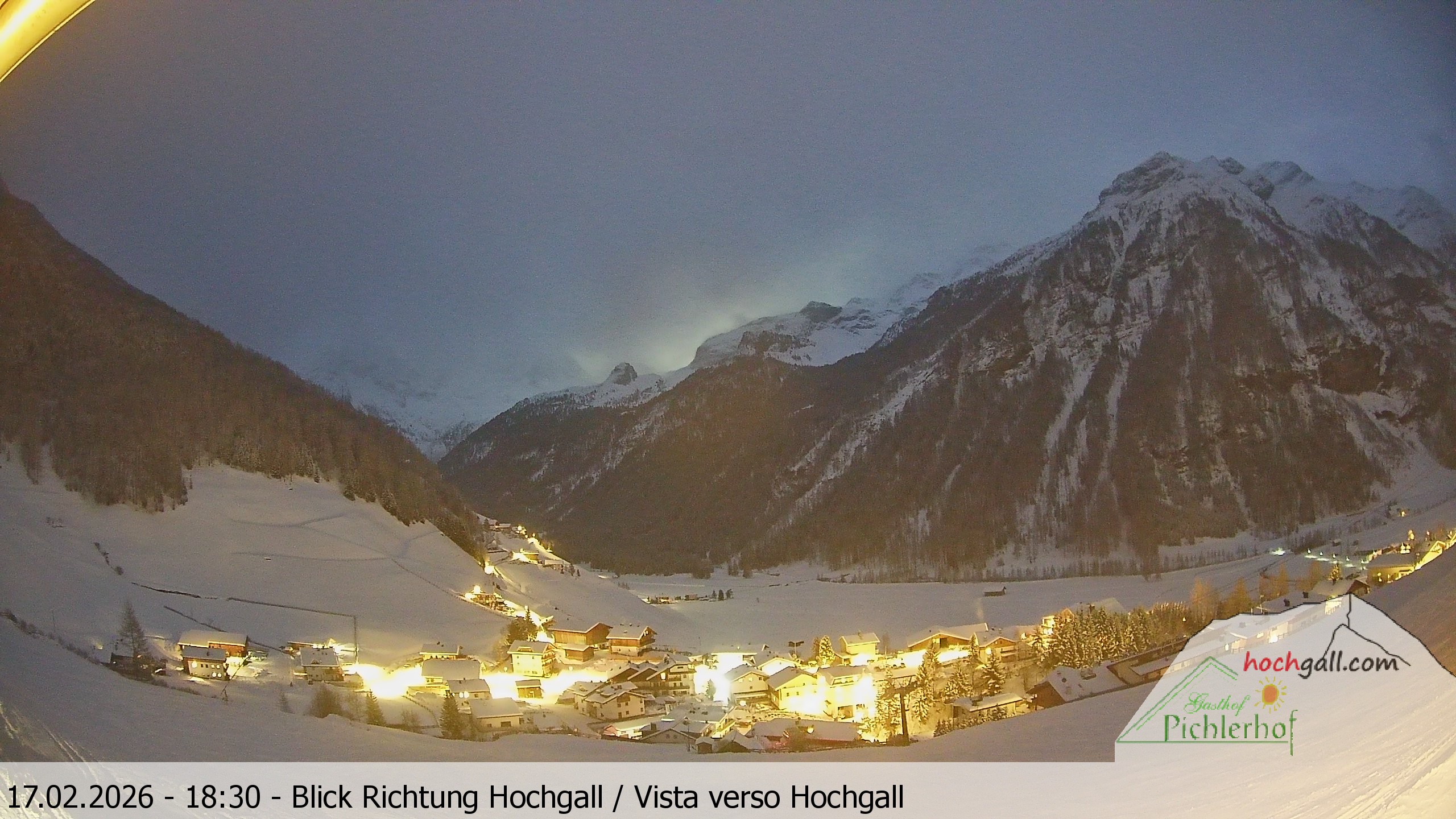 Archived image Webcam Rein in Taufers, Reintal valley