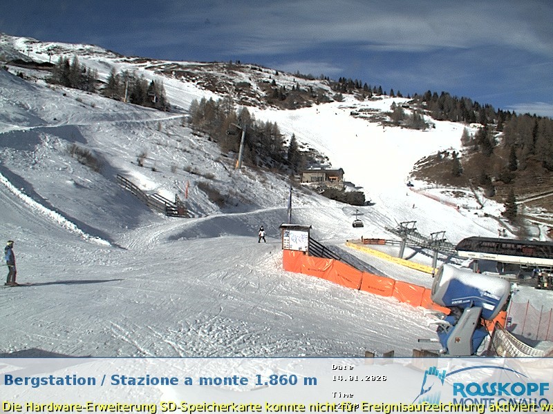 Archiv Foto Webcam Bergstation Rosskopf, Sterzing