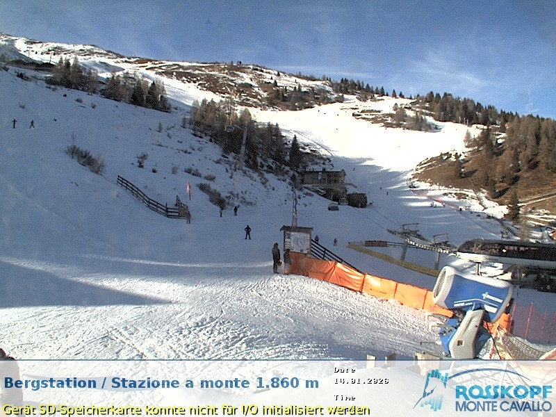 Archiv Foto Webcam Bergstation Rosskopf, Sterzing