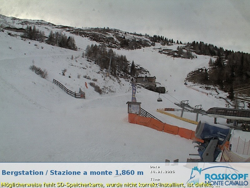 Archiv Foto Webcam Bergstation Rosskopf, Sterzing