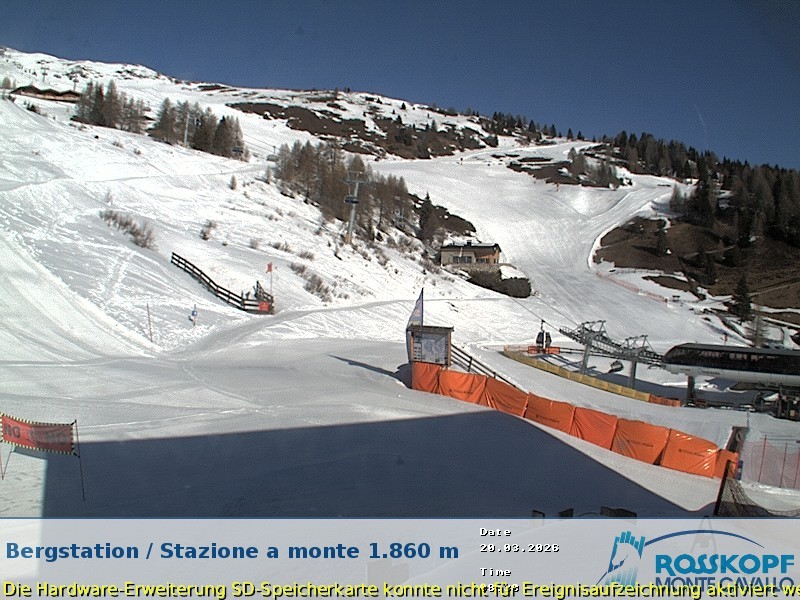 Archiv Foto Webcam Bergstation Rosskopf, Sterzing