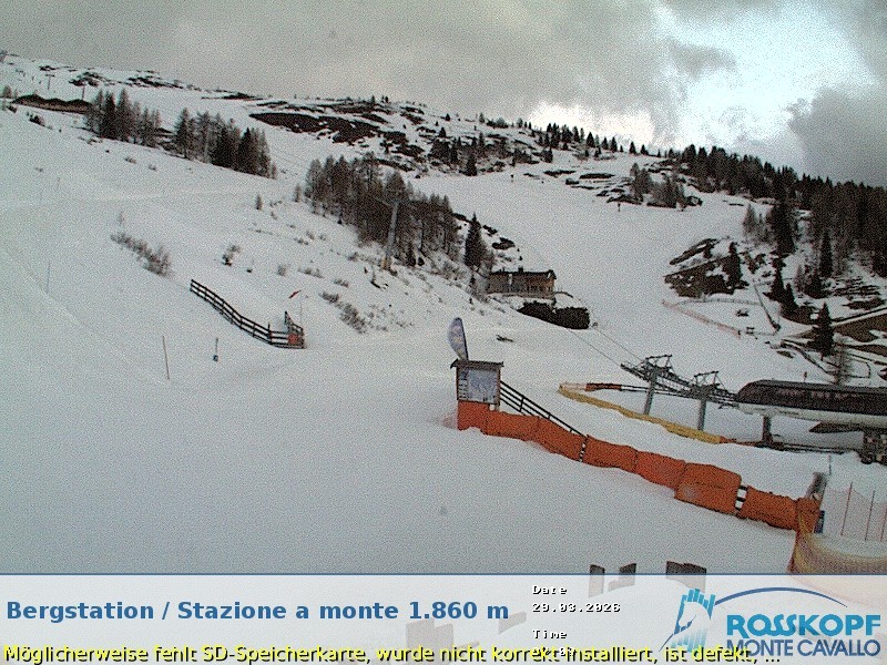 Archiv Foto Webcam Bergstation Rosskopf, Sterzing
