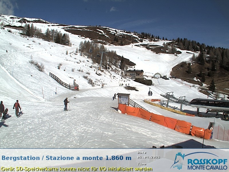 Archiv Foto Webcam Bergstation Rosskopf, Sterzing